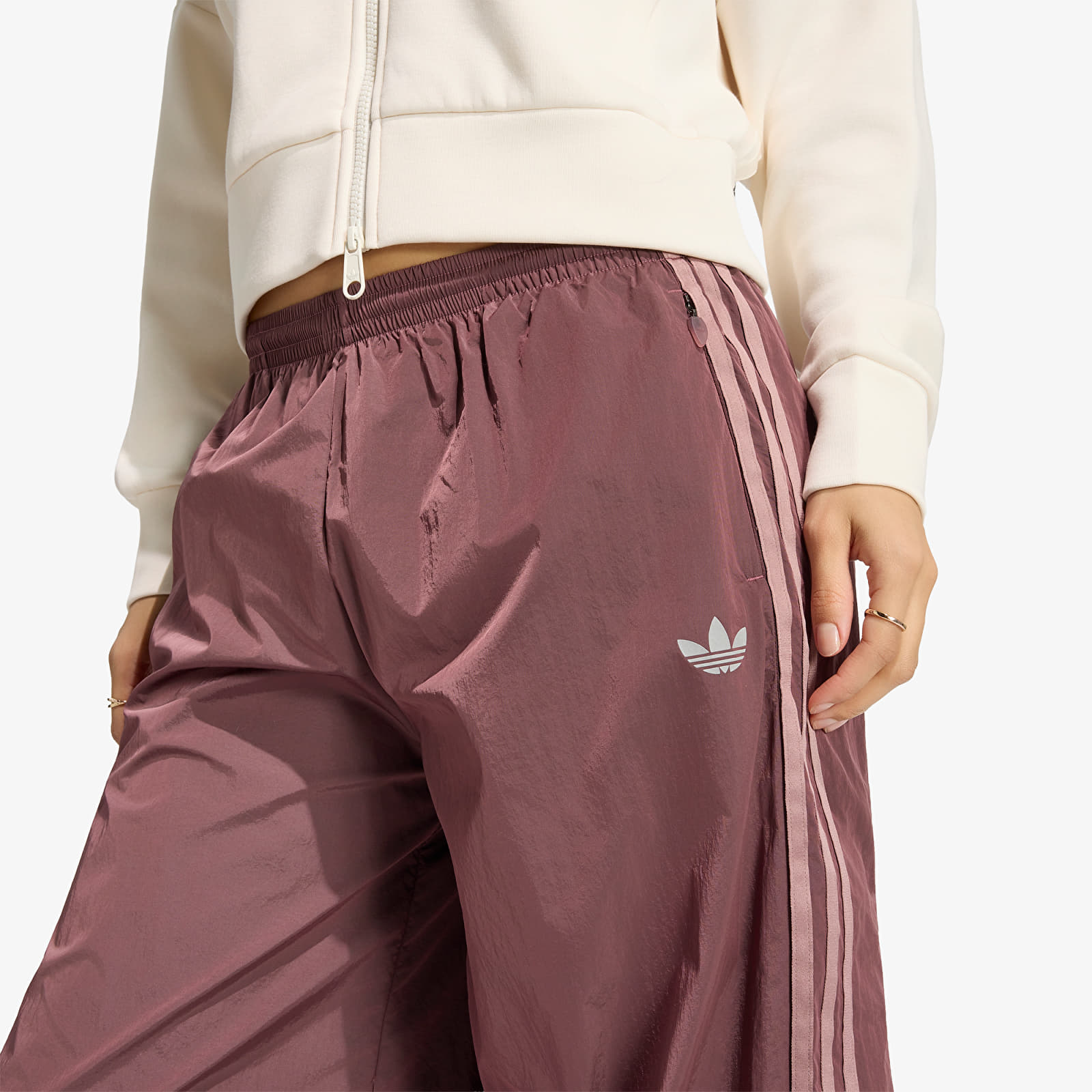 Pantalons de survêtement femme adidas Teamgeist Tp Quiet Crimson/ Reflective Silver/ Wonder Oxide