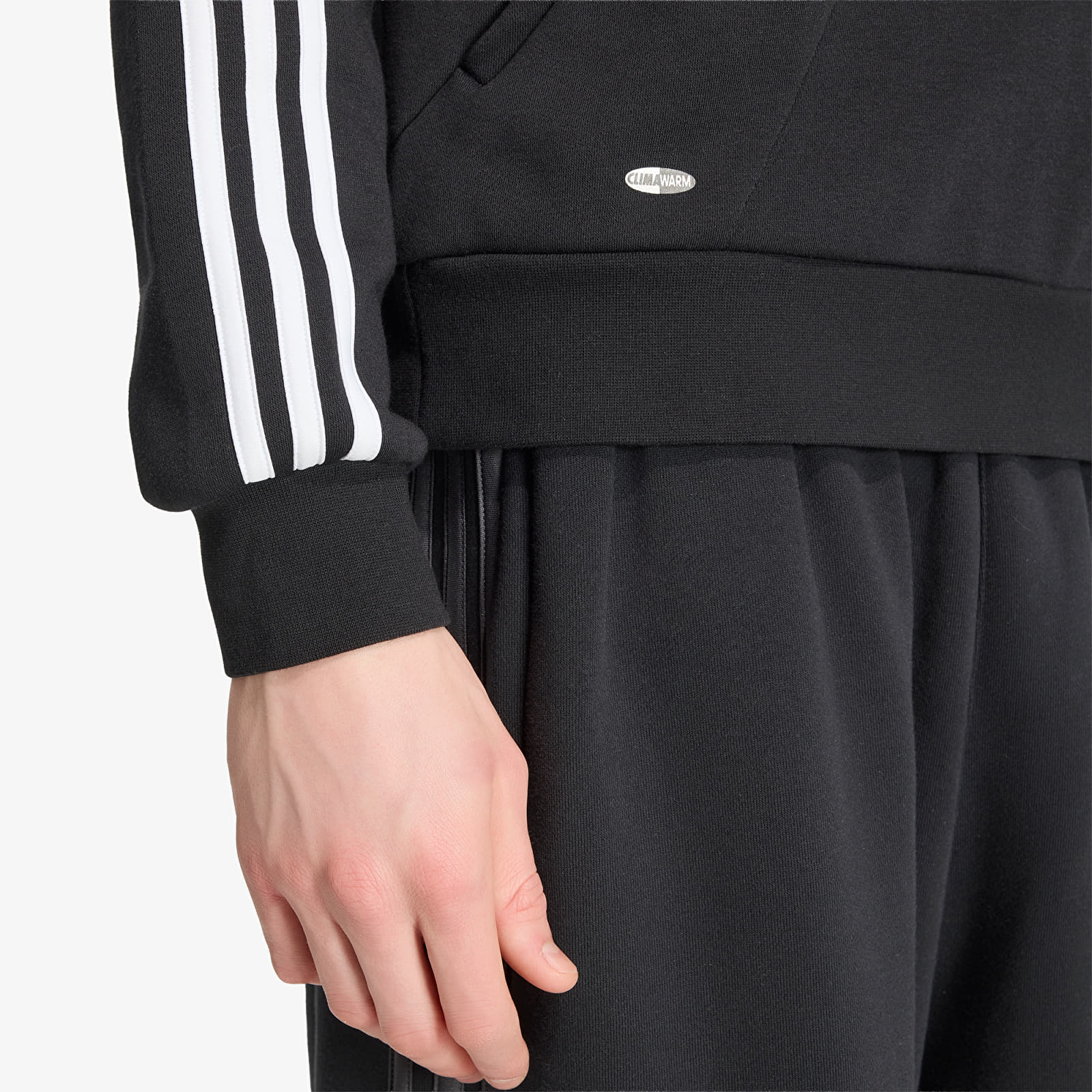 Pánské mikiny adidas Teamgeist Hd Black/ White