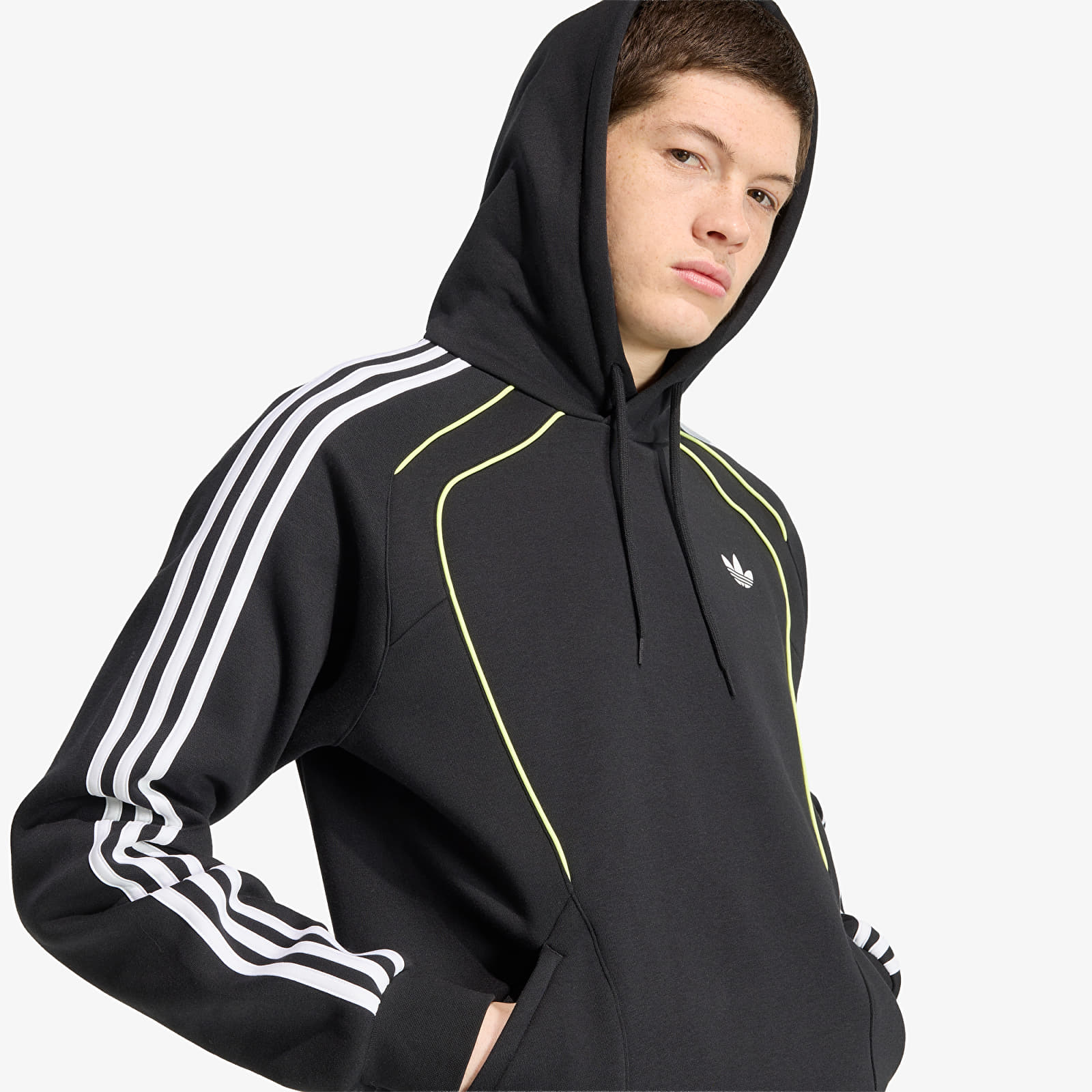 Pánské mikiny adidas Teamgeist Hd Black/ White