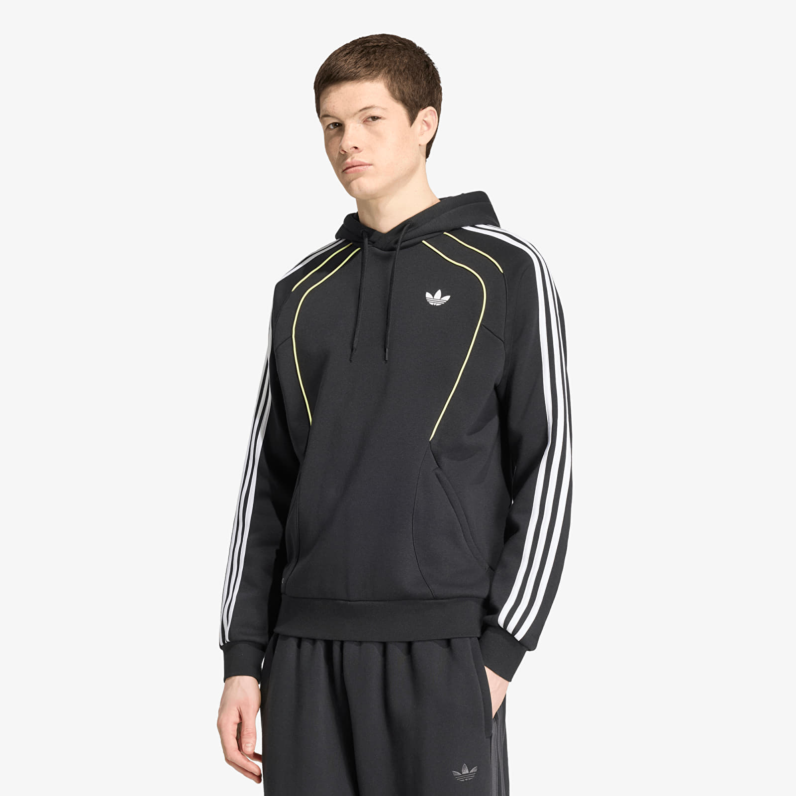 Pánské mikiny adidas Teamgeist Hd Black/ White