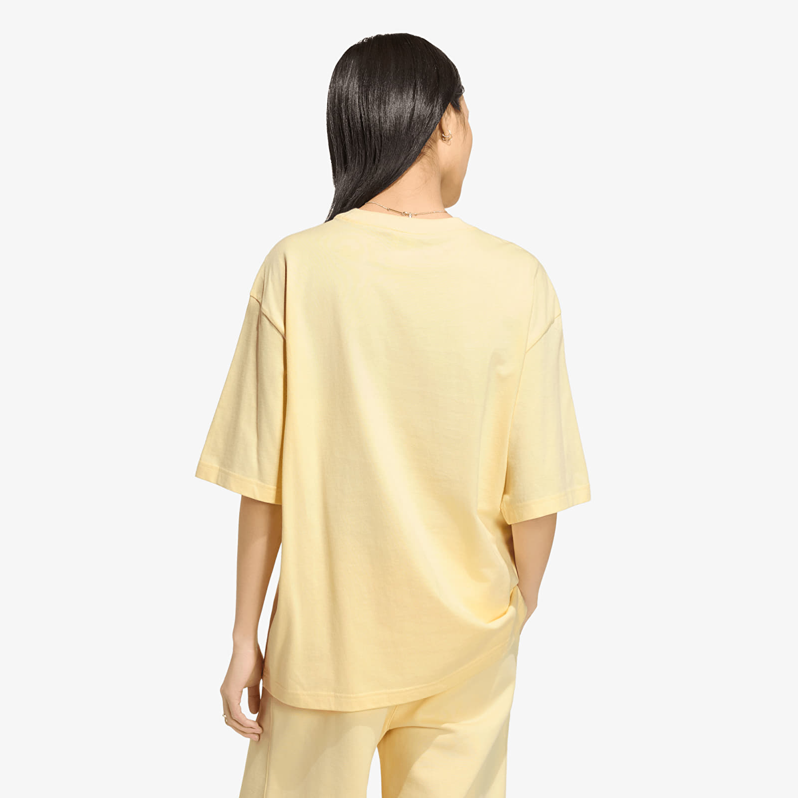 Dámská trička adidas Ess Tee Os Warm Vanilla