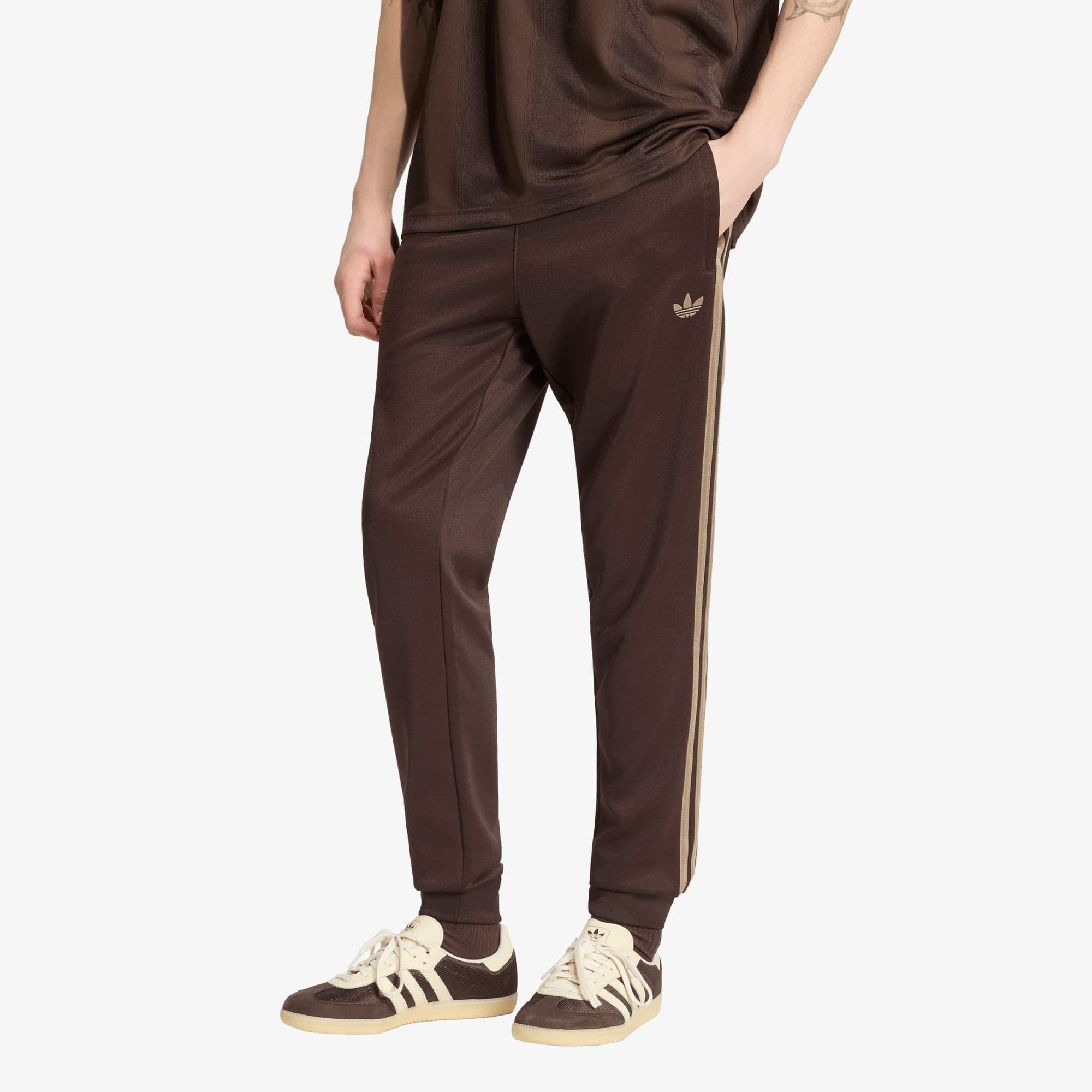 Sweatpants adidas Sst Track Pants Aurora Coffee/ Khaki Six L