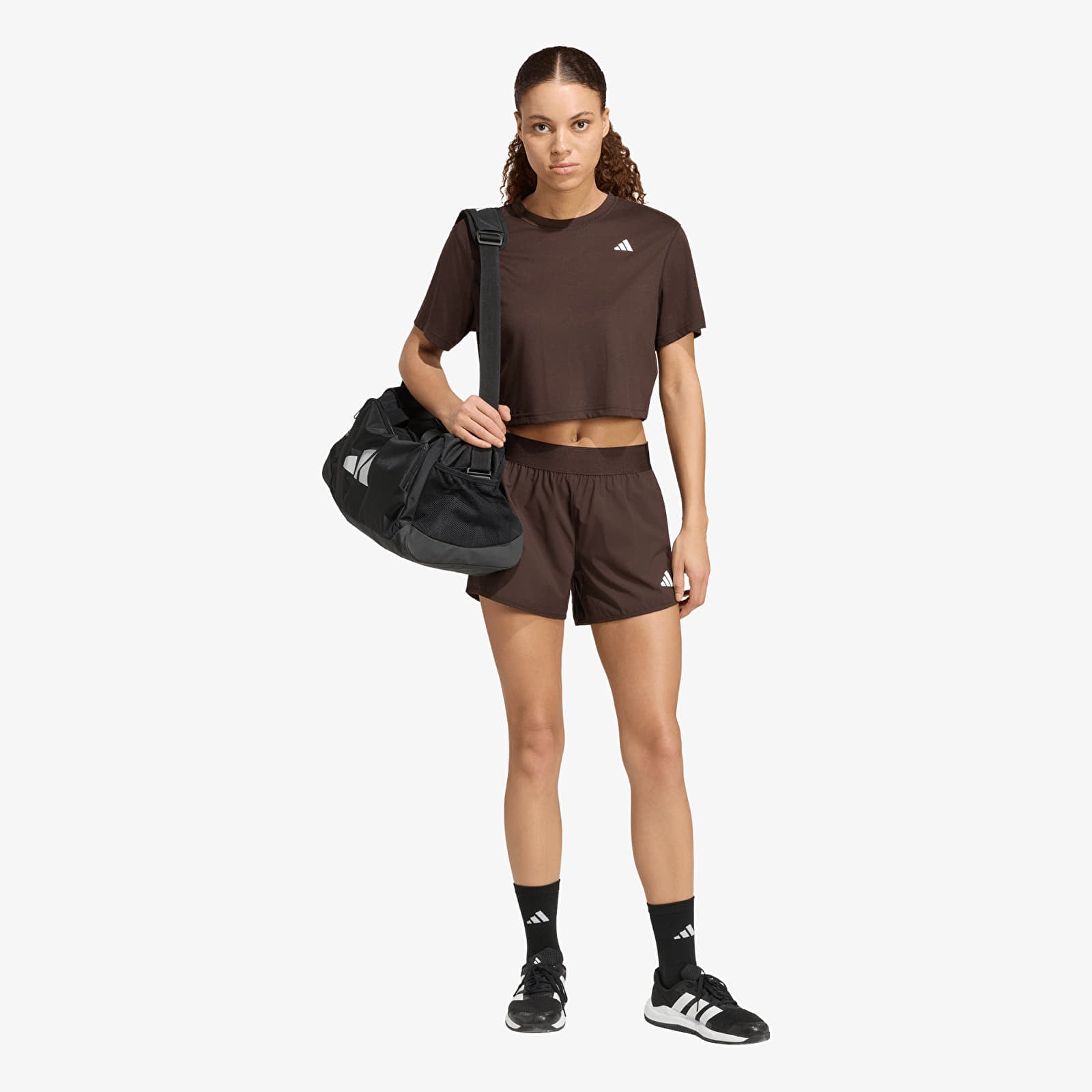 Dámská trička adidas We Min Tee Aurora Coffee