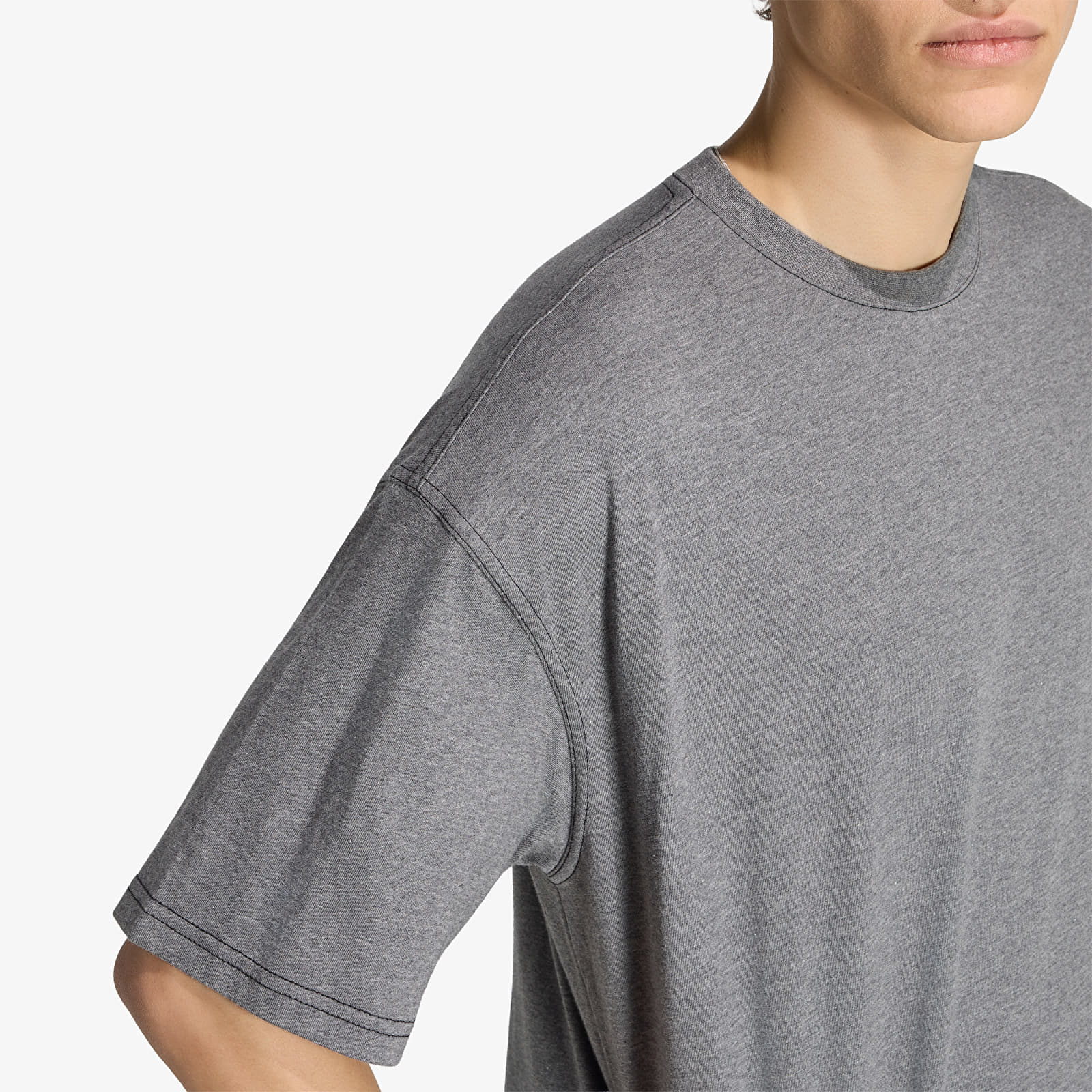 Pánská trička adidas Ess Tee Grey Four Mel