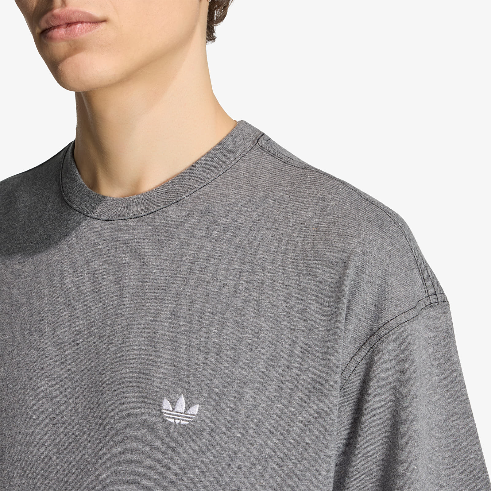 Pánská trička adidas Ess Tee Grey Four Mel