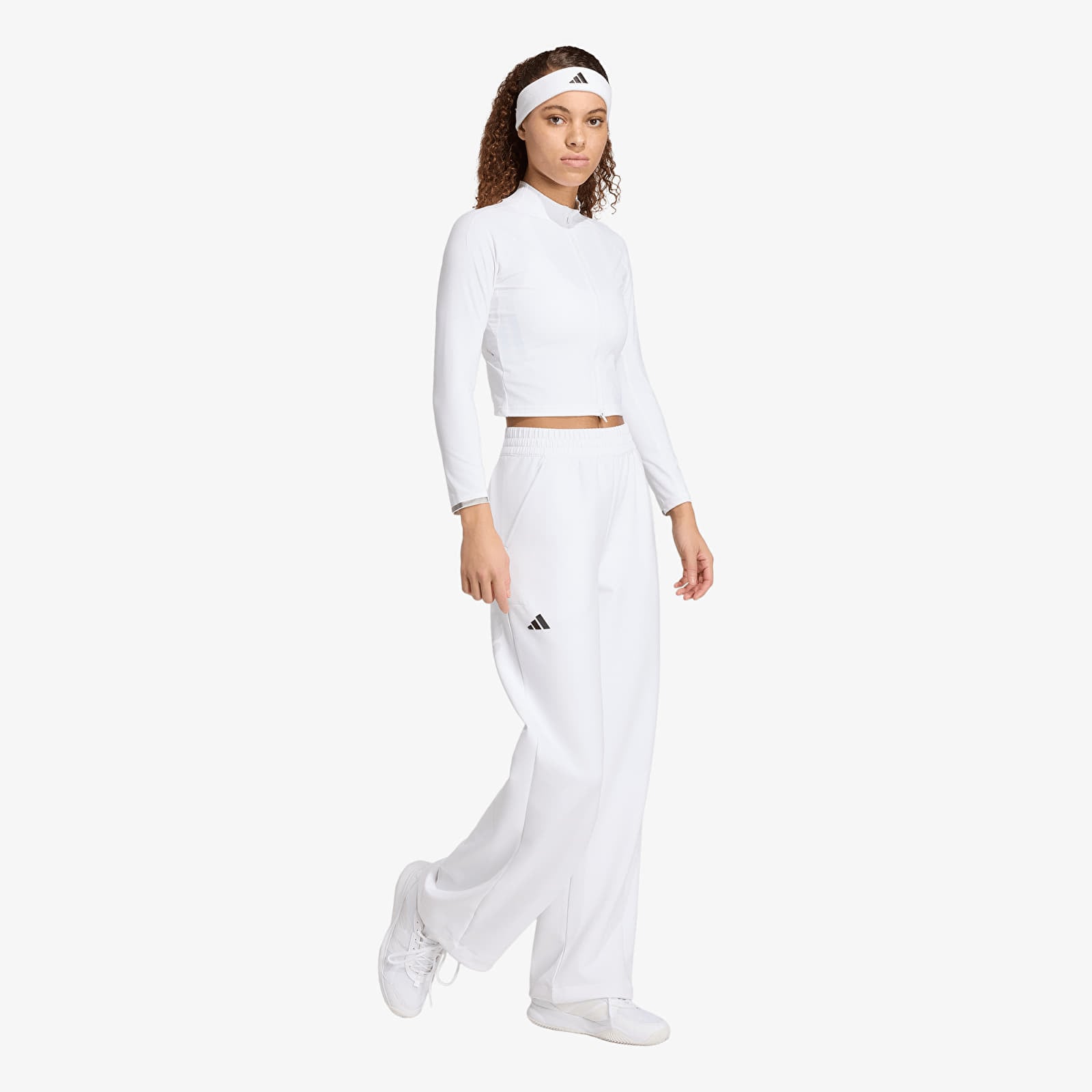 T-shirts til kvinder adidas Ls Pro White