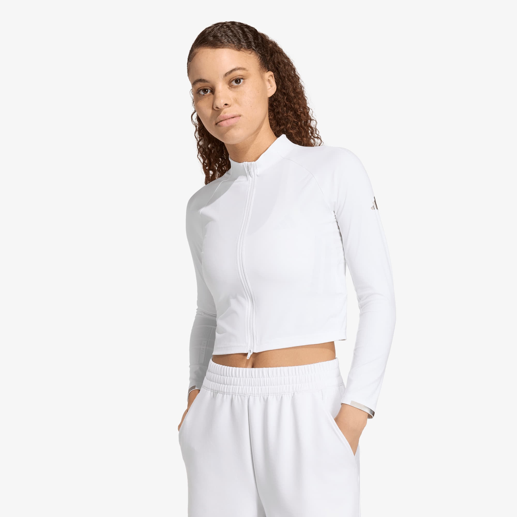 T-shirt adidas Ls Pro White XS