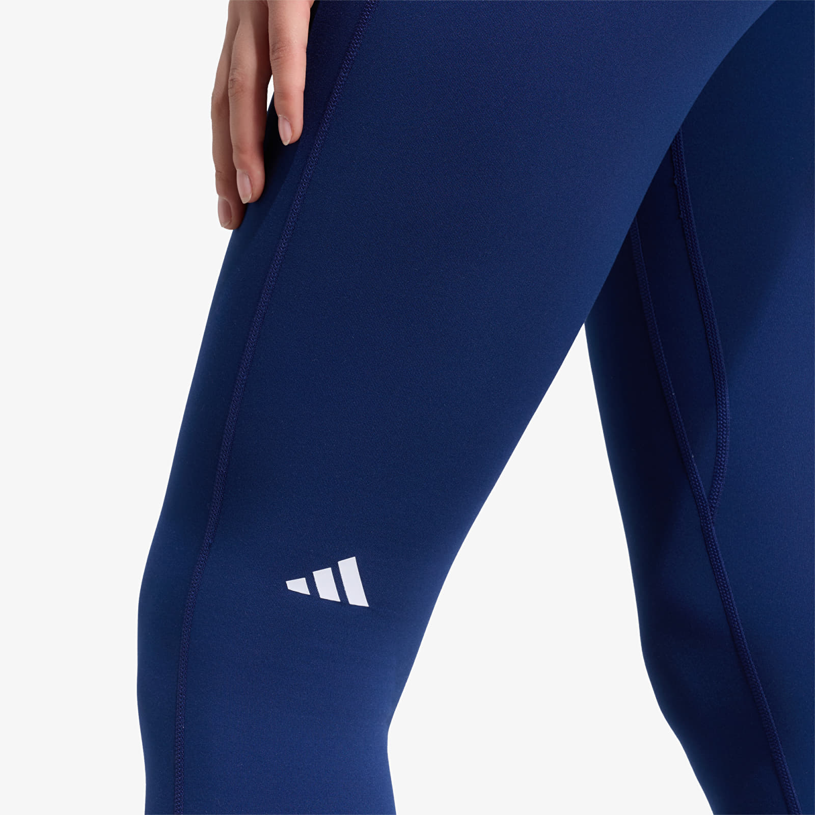 Leggings femme adidas W 3ss X-Over L Dark Blue