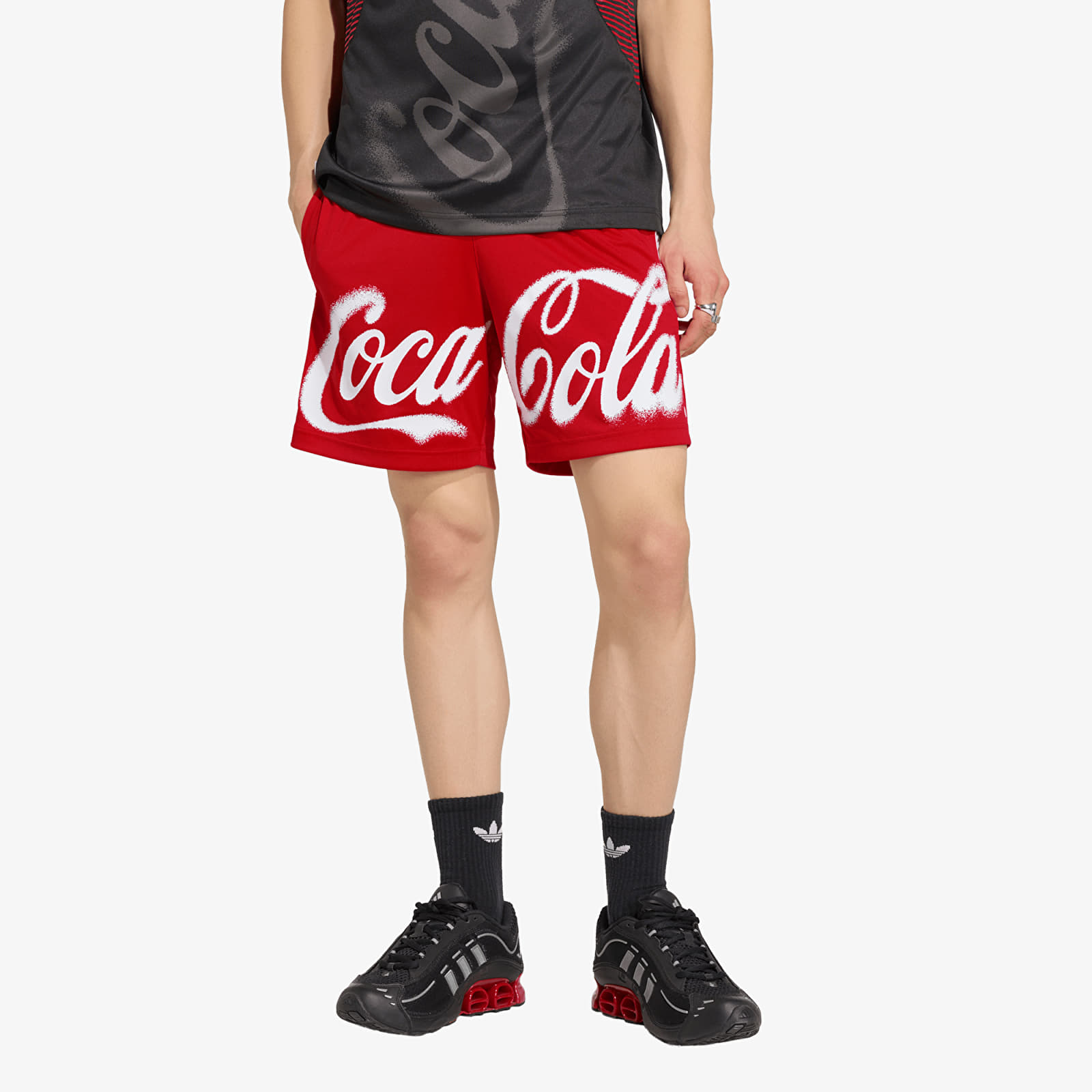 Shorts homme adidas x Coca Cola Training Short Vivid Red