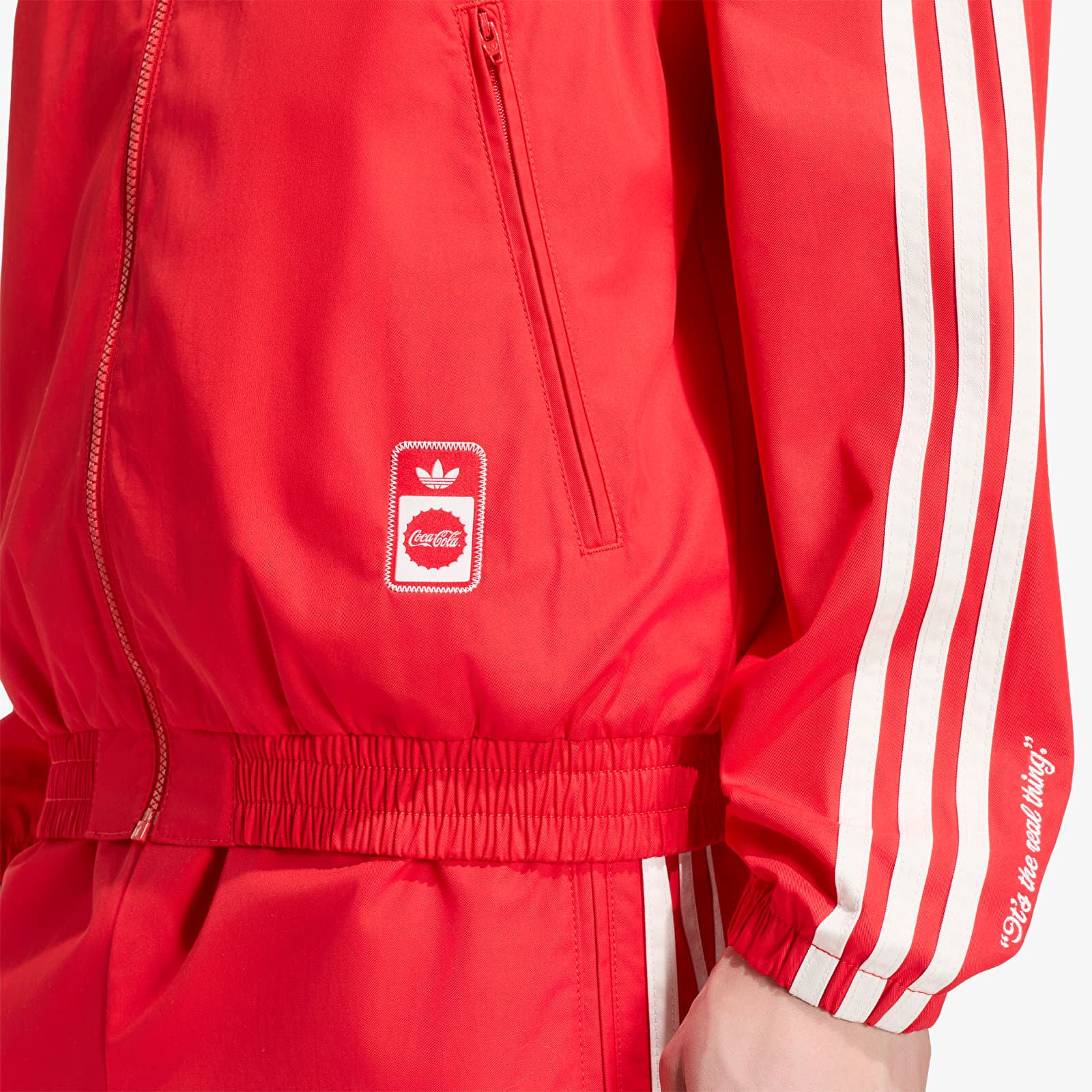 Vestes pour hommes adidas x Coca Cola Classic Sport Firebird Track Jacket Vivid Red