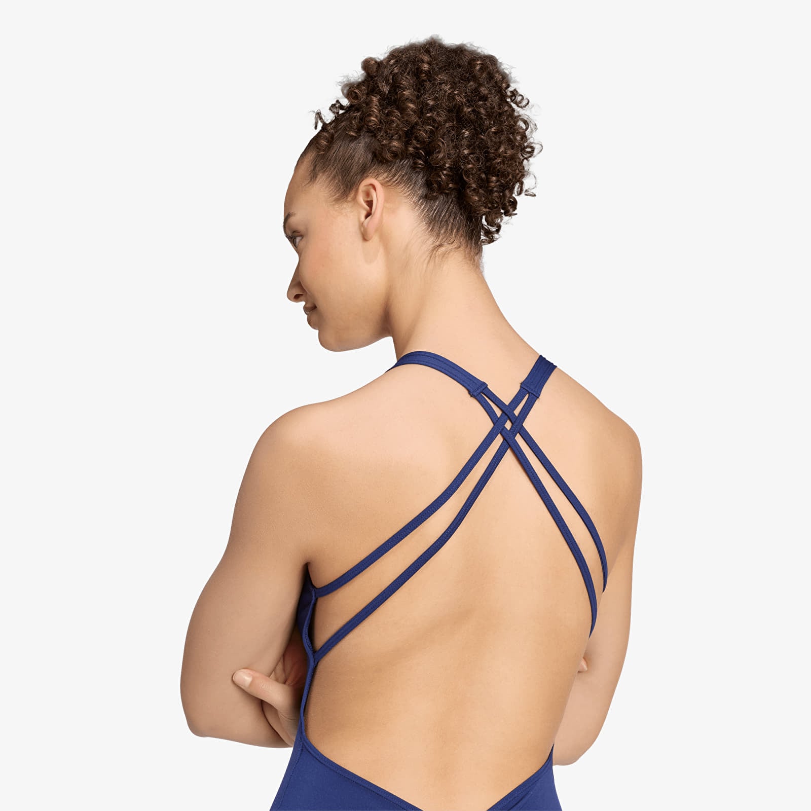 Salopettes pour femmes adidas W 3ss Onesie Dark Blue