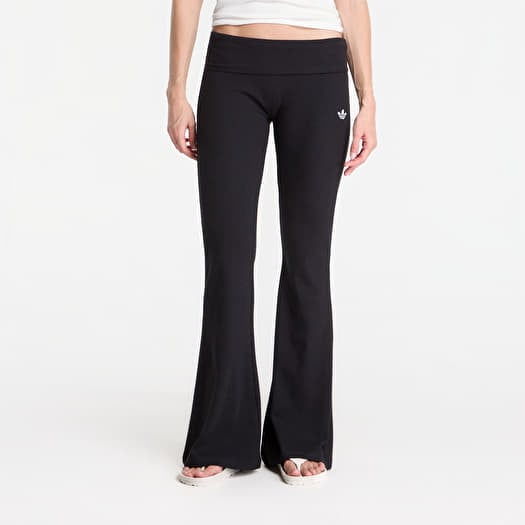 Leggings adidas Essentials Rib Flared Leggings Black