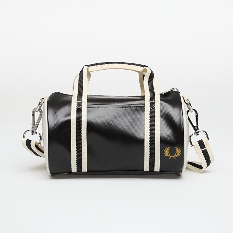 Bag Fred Perry Classic Mini Barrel Bag Black/ Ecru