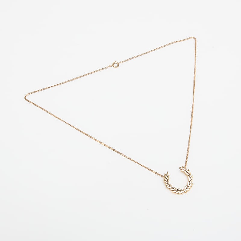 Fred Perry Laurel Wreath Necklace Gold