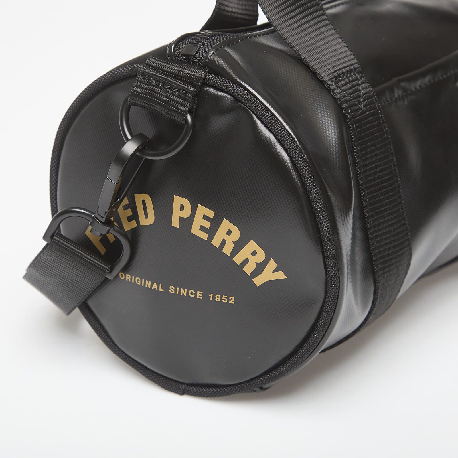 Umhängetaschen für Männer Fred Perry Tonal Classic Mini Barrel Bag Black