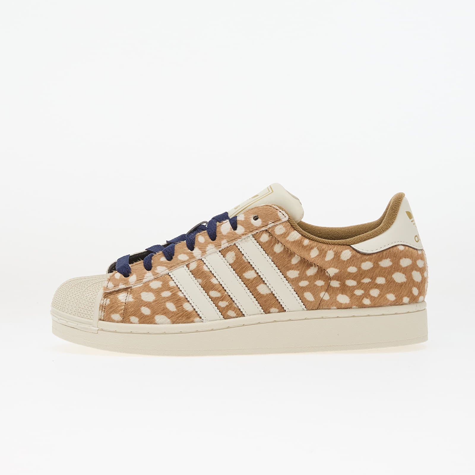 Buty damskie adidas Superstar II Brown Desert/ Off White/ Dark Blue
