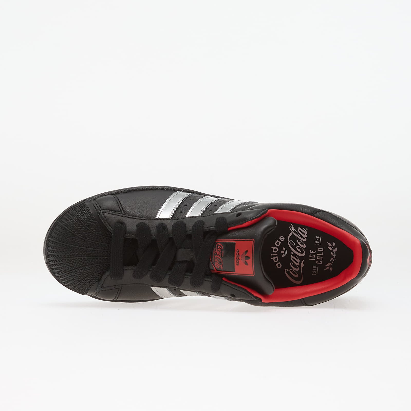 Pánské tenisky a boty adidas Superstar II Coca-Cola Core Black/ Silver Met./ None