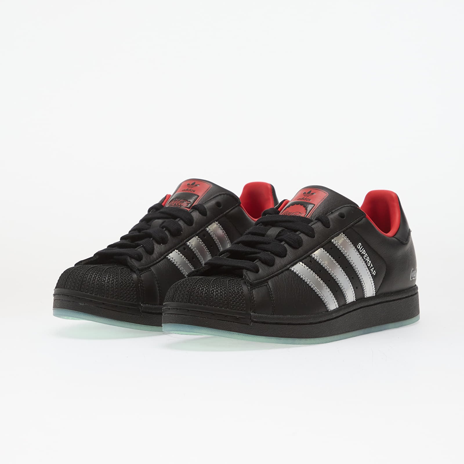 Pánské tenisky a boty adidas Superstar II Coca-Cola Core Black/ Silver Met./ None