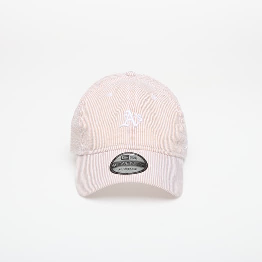 Mütze New Era 9TWENTY MLB Seersucker Oakland Athletics Stone/ Optic White