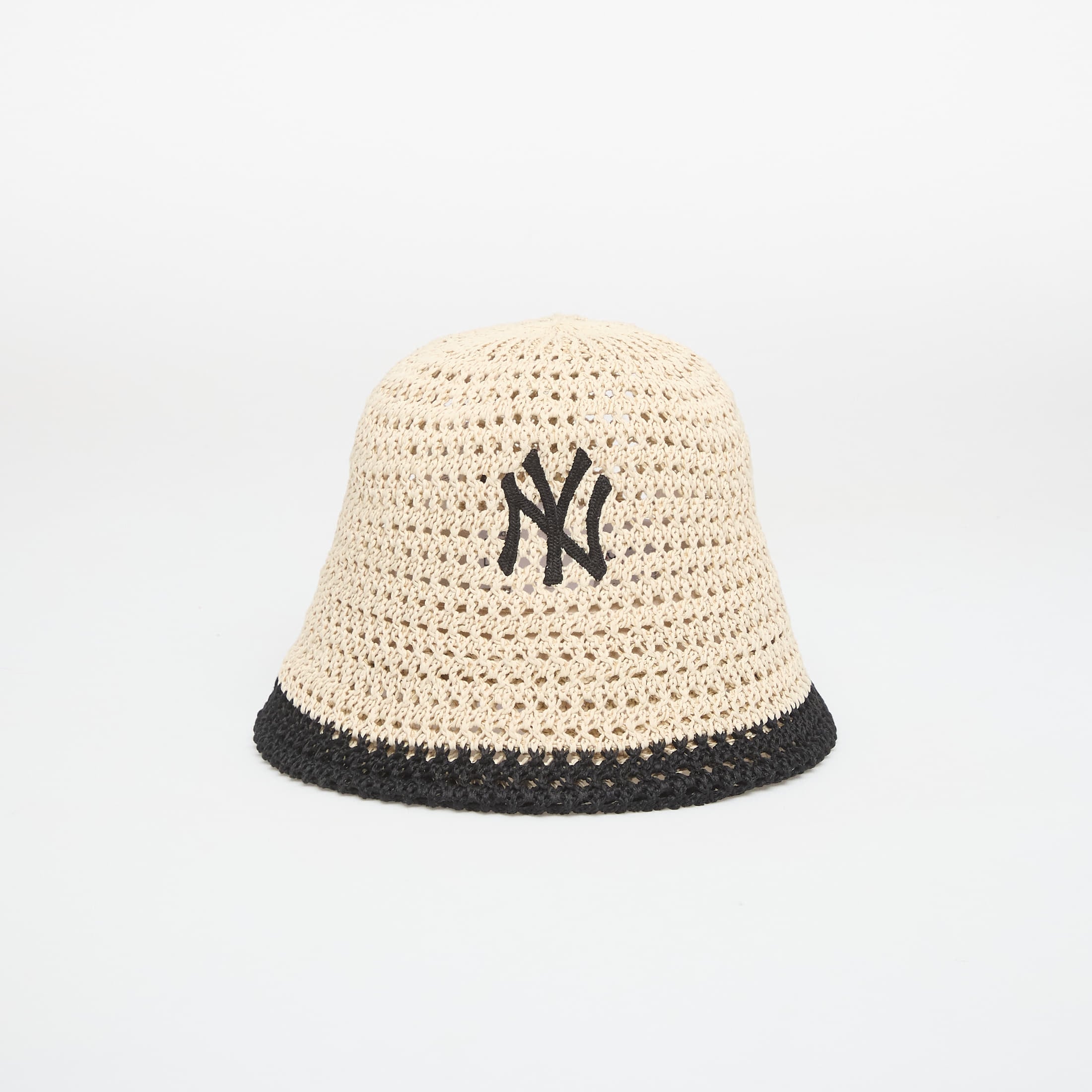 Hat New Era Knitted Bucket New York Yankees Stone/ Black S/M