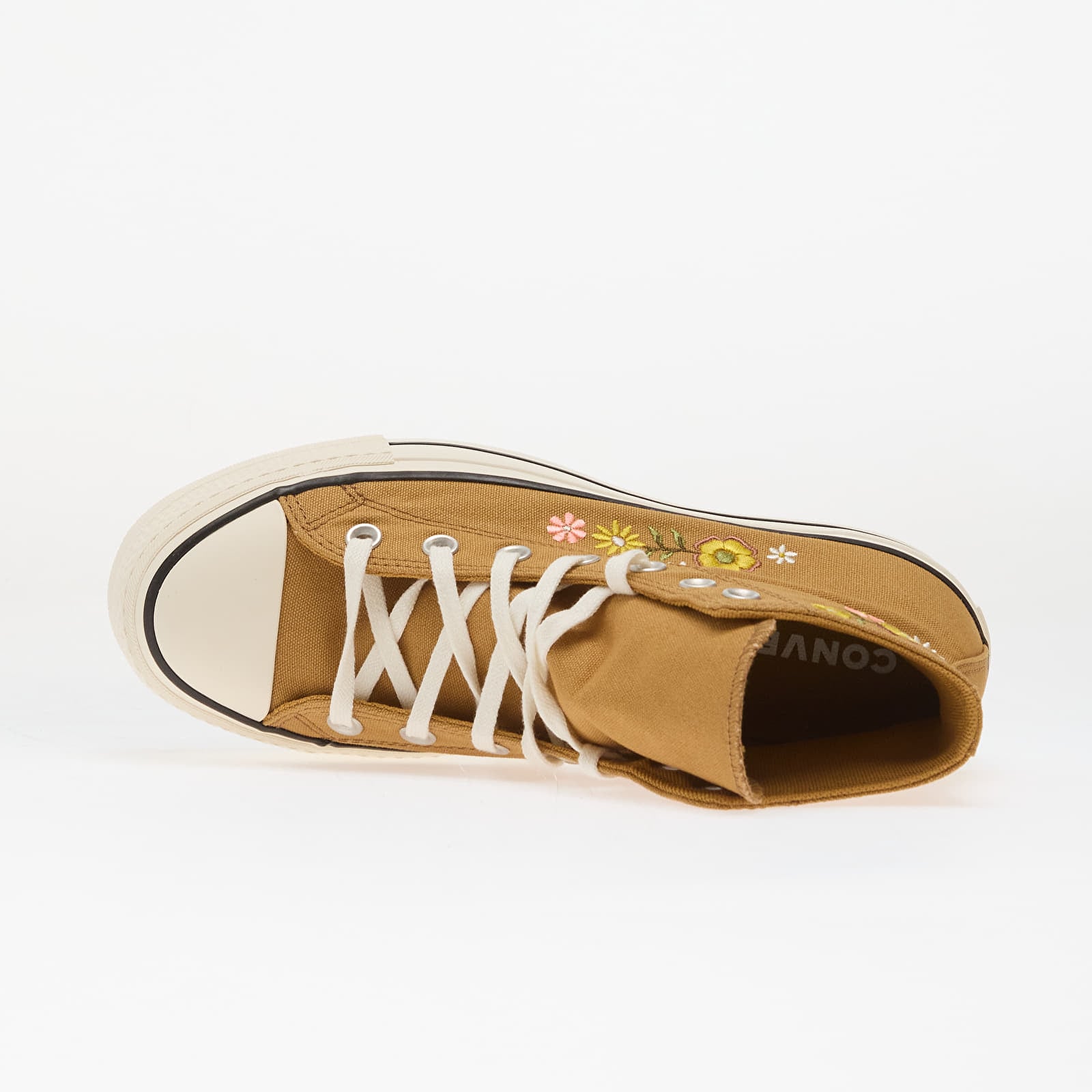 Жіноче взуття Chuck Taylor All Star Lift Embroidered Flowers - Converse Honey Stick/ Egret