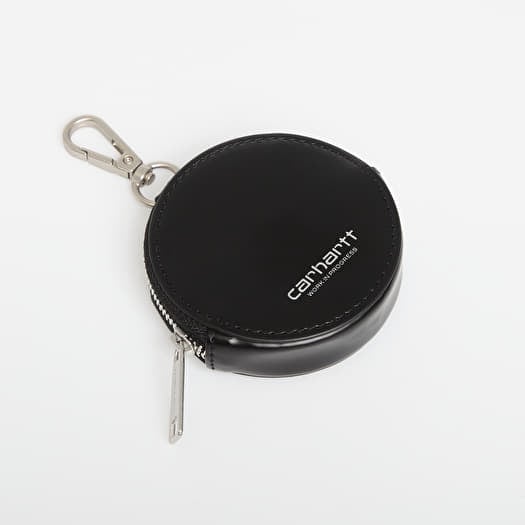 Portfel Carhartt WIP Script Coin Wallet Black/ Silver