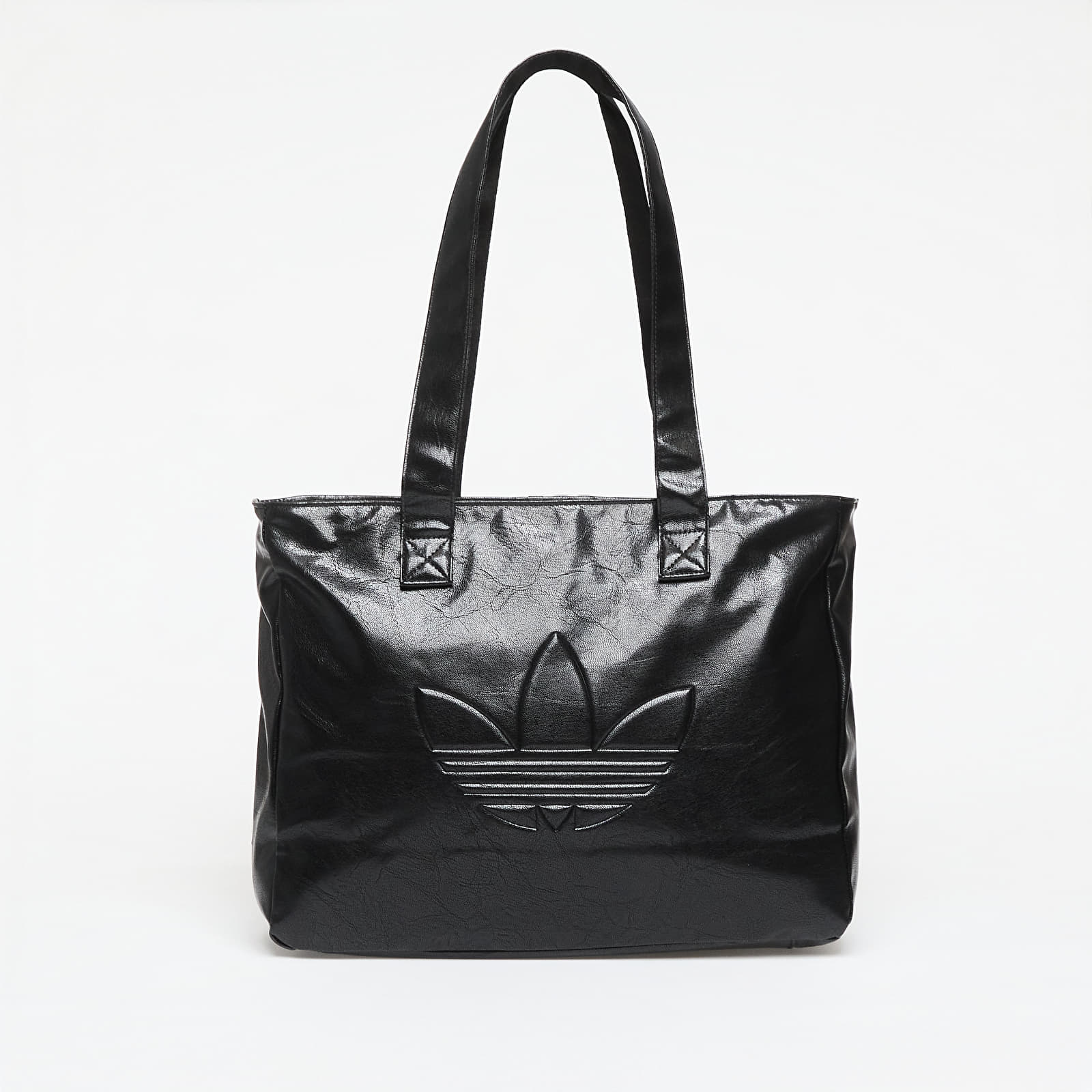 Skuldervesker for menn adidas Shopper Metallic Pu Bag Black