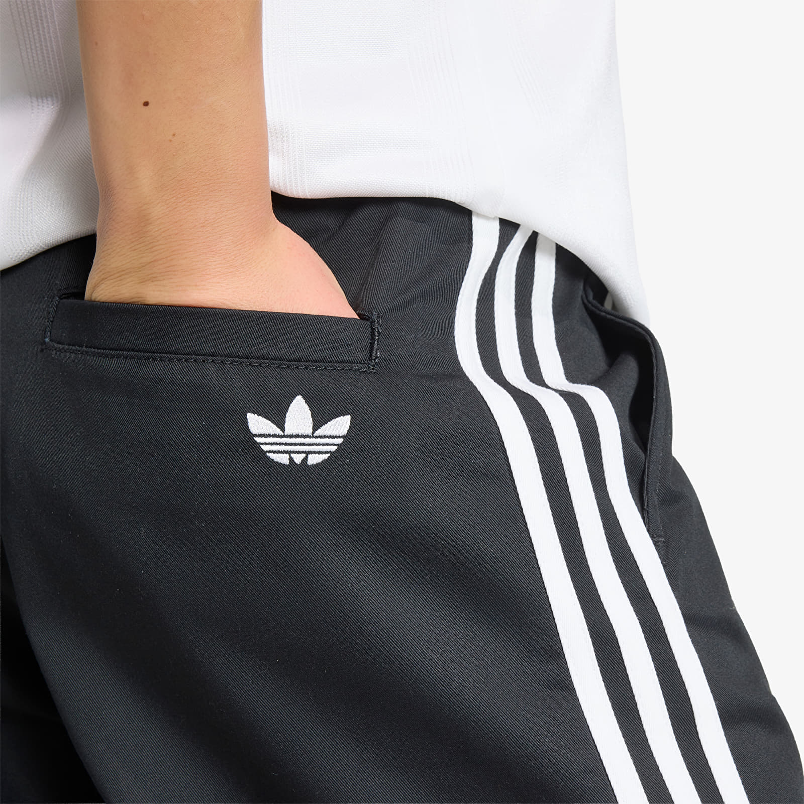 Bukser for kvinner adidas Tailored Pants Black/ White