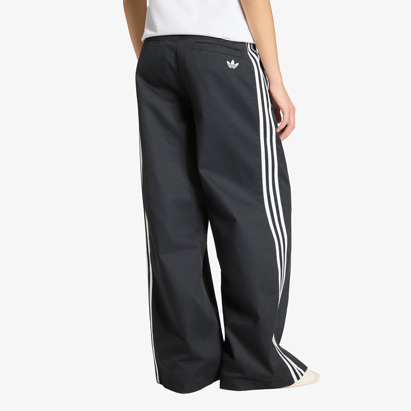 Bukser for kvinner adidas Tailored Pants Black/ White