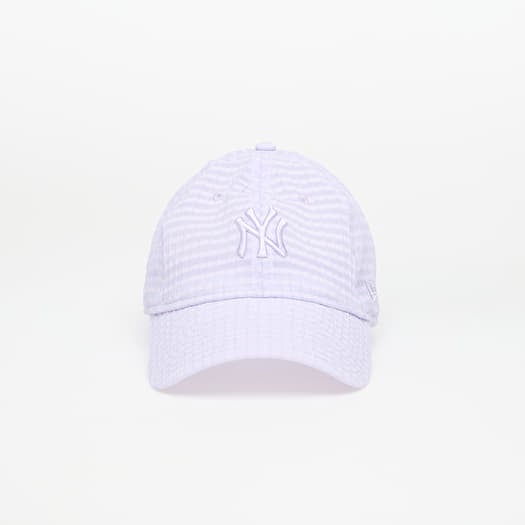 Kšiltovka New Era 9TWENTY MLB Seersucker New York Yankees Pastel Lilac