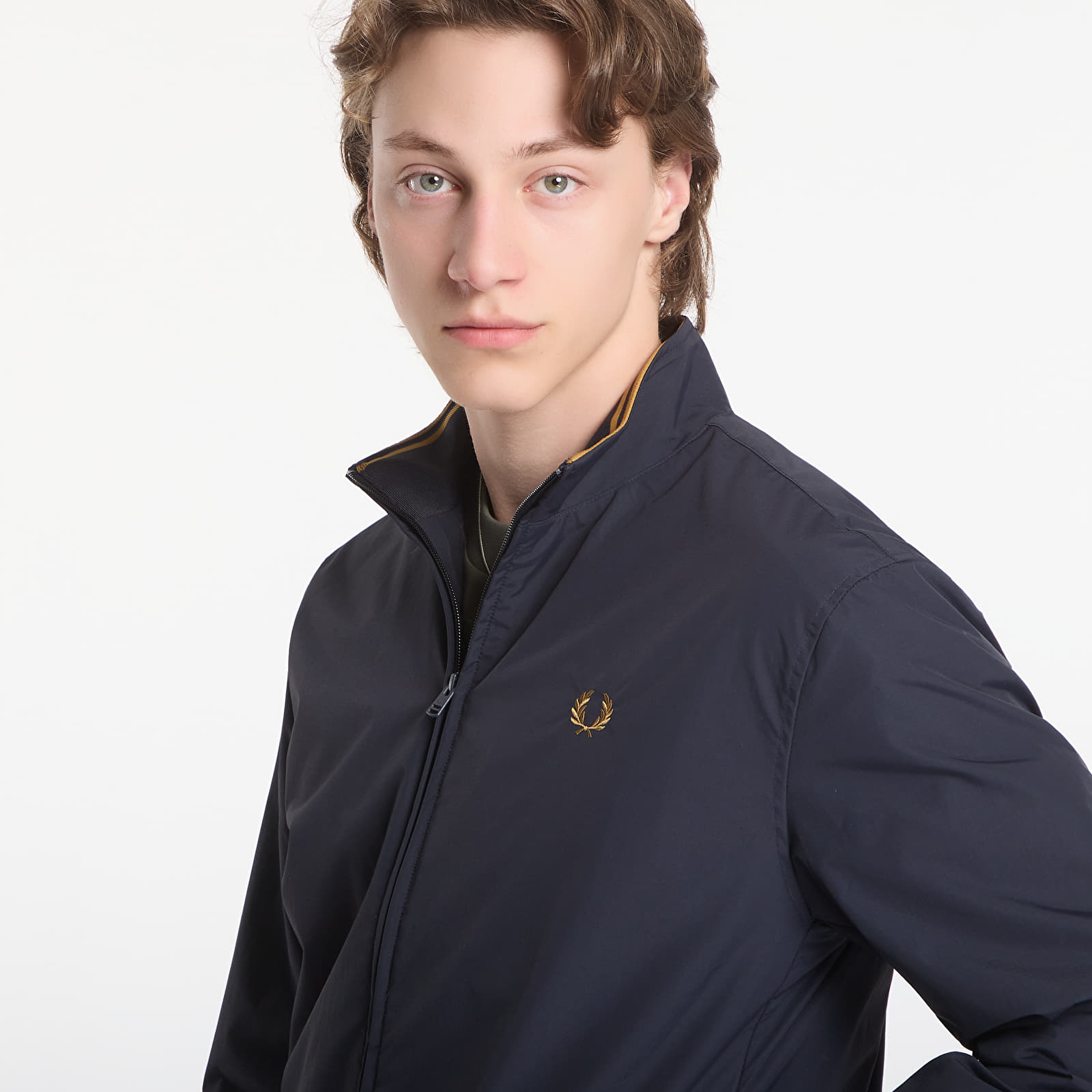 Vīriešu jakas Fred Perry The Brentham Jacket UNISEX Black