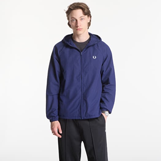 Dzseki Fred Perry Hooded Shell Jacket UNISEX Blue