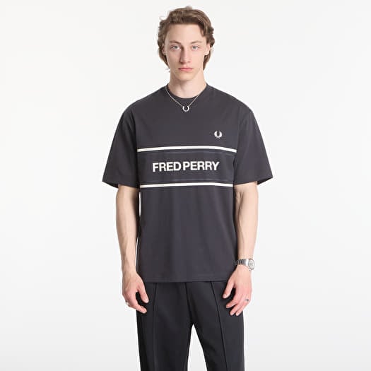 T-Shirt Fred Perry Fred Perry Graphic T-Shirt Black