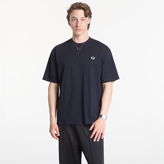 T-Shirt Fred Perry Back Print Fred Perry T-Shirt Black