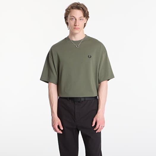 T-Shirt Fred Perry Back Vertical Graphic T-Shirt Green