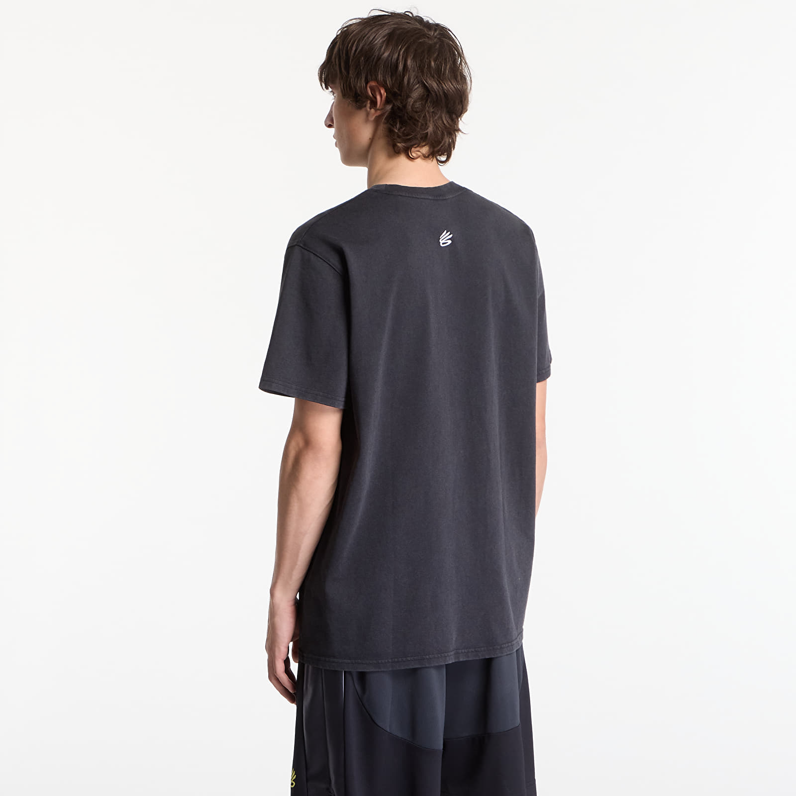 Men's T-shirts Under Armour Curry Noun Tee Black/ White
