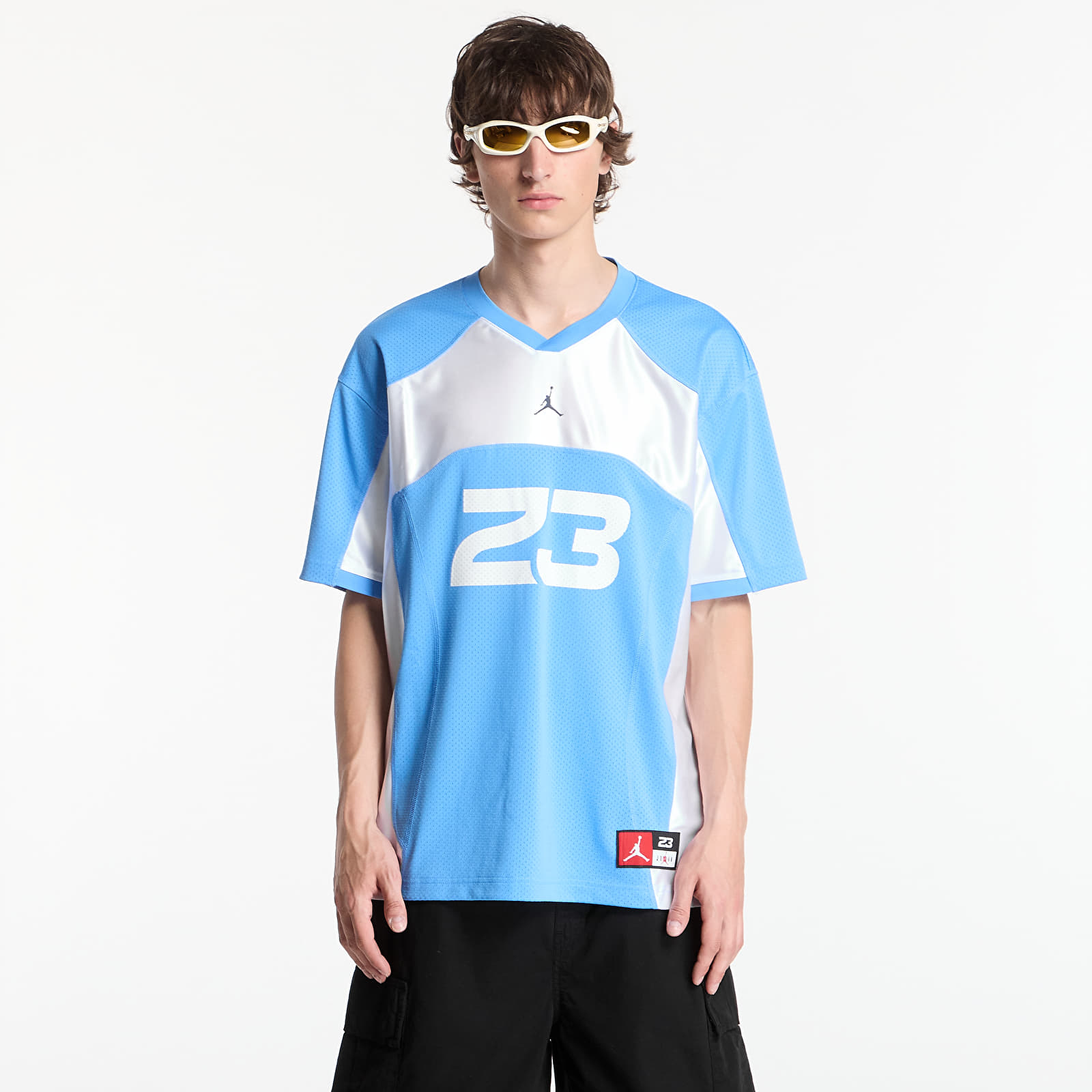 Maillots pour hommes Jordan Flight Men's Jersey Top University Blue/ White/ Midnight Navy