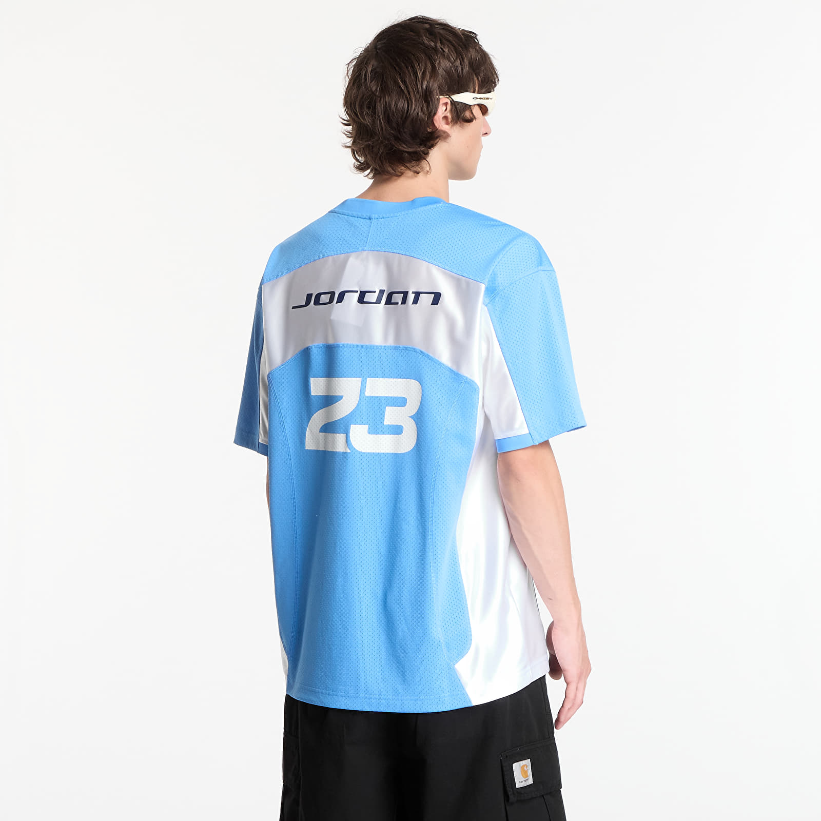 Maillots pour hommes Jordan Flight Men's Jersey Top University Blue/ White/ Midnight Navy