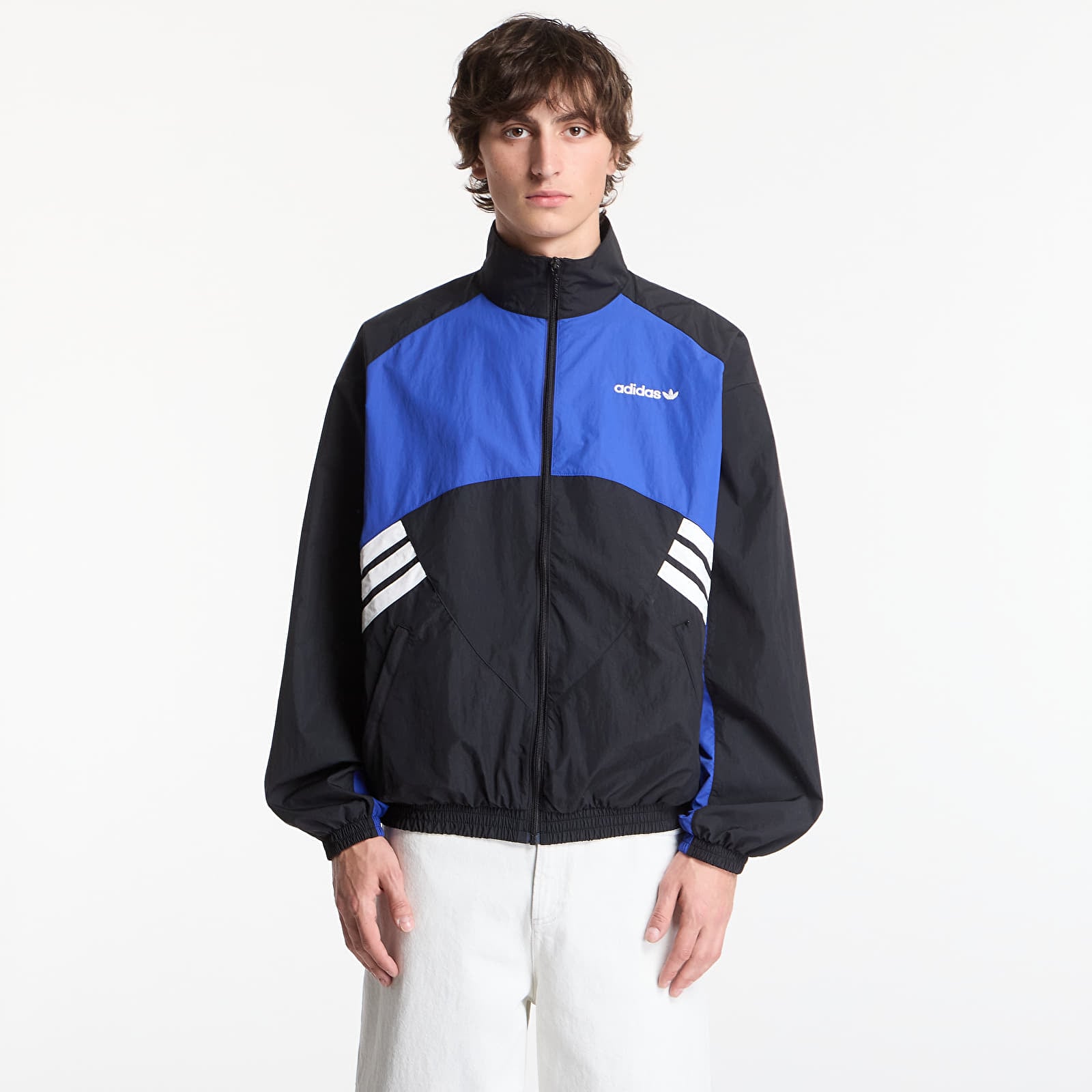 Mikiny adidas Muc Tt Black/ Team Royal Blue