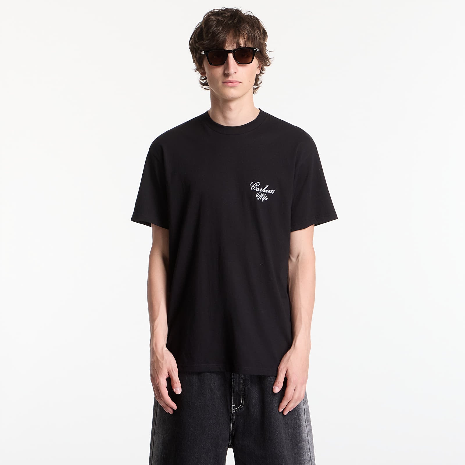 Men's T-shirts Carhartt WIP S/S Gracious T-Shirt UNISEX Black