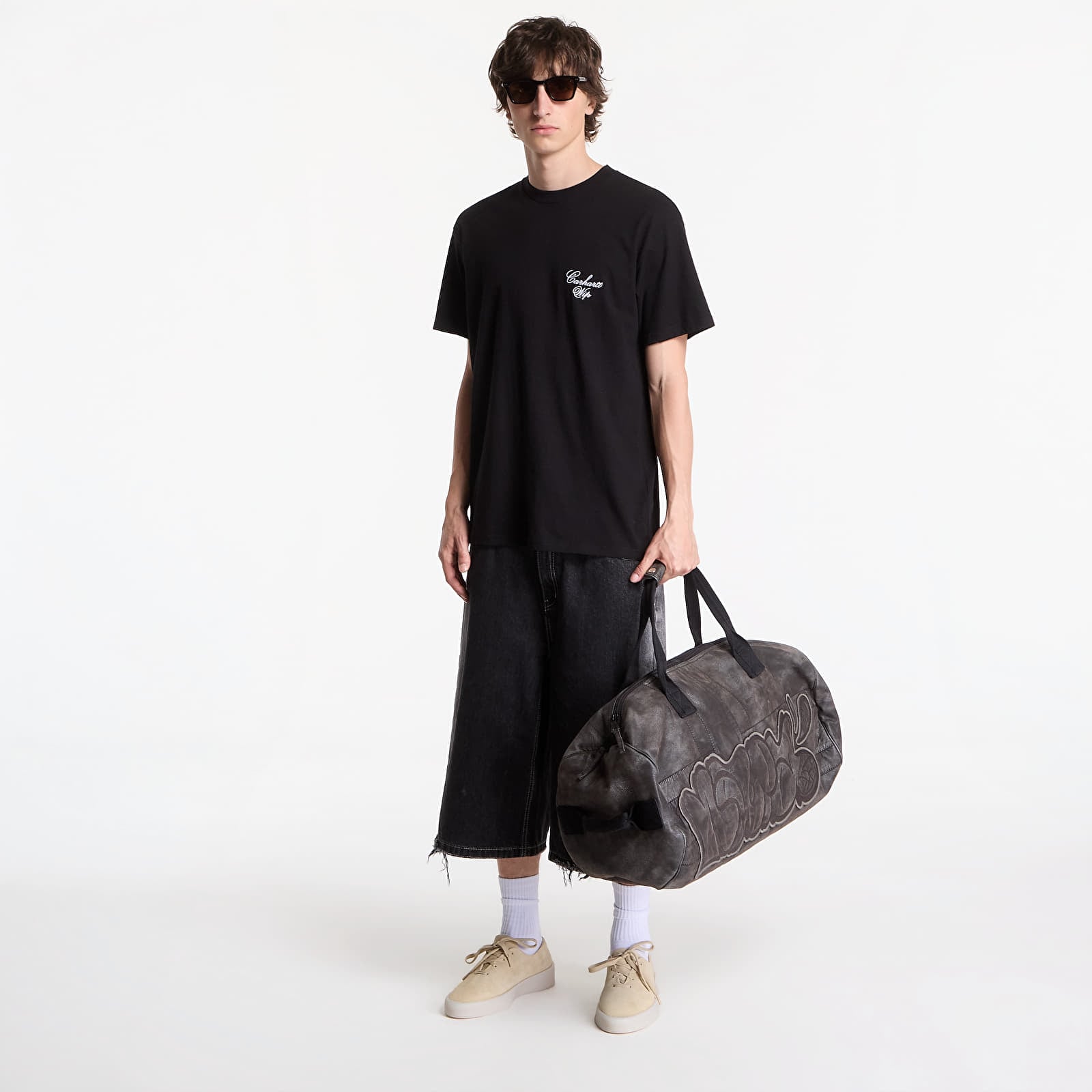 Men's T-shirts Carhartt WIP S/S Gracious T-Shirt UNISEX Black