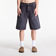 Carhartt WIP OG Double Knee Short Black Destroy Wash