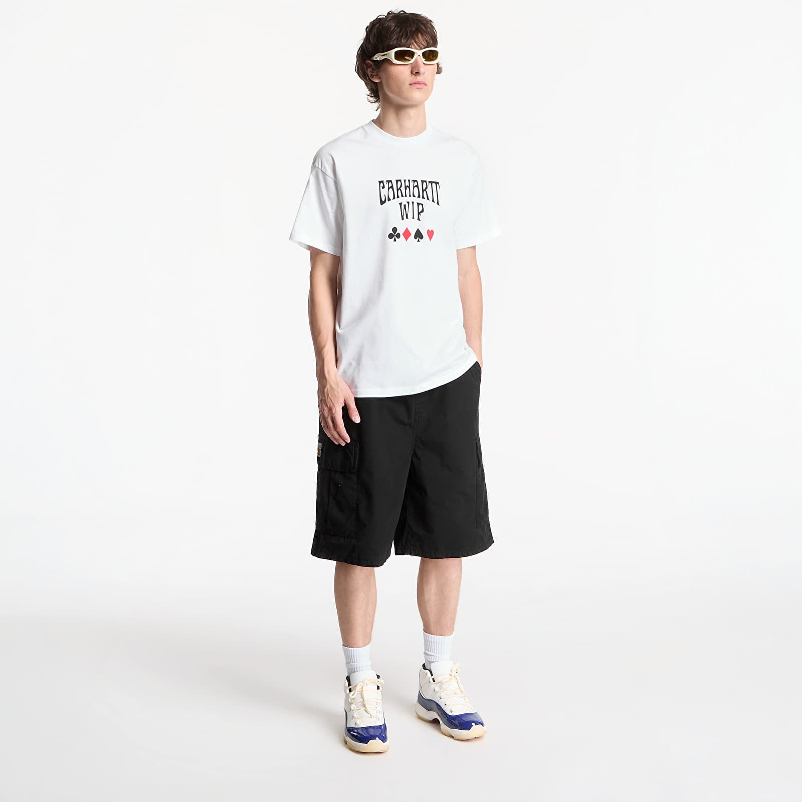 Pánská trička Carhartt WIP S/S Deck T-Shirt UNISEX White