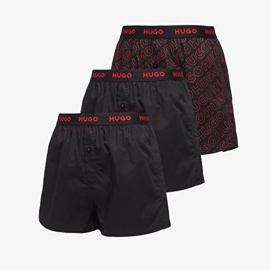 Hugo Boss Woven Boxer Triplet Multicolor