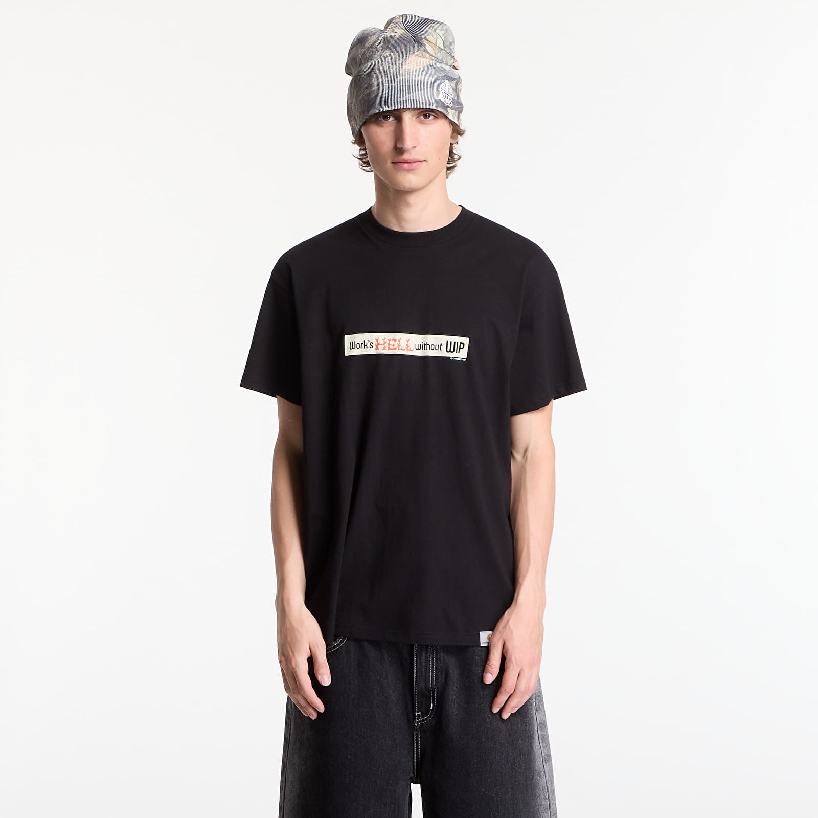 Чоловічі футболки Carhartt WIP S/S Bumper Stickers T-Shirt UNISEX Black