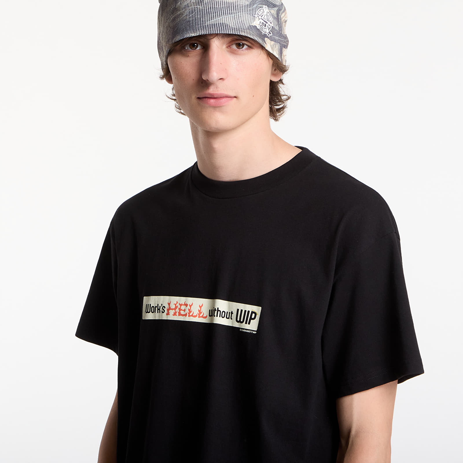 Чоловічі футболки Carhartt WIP S/S Bumper Stickers T-Shirt UNISEX Black