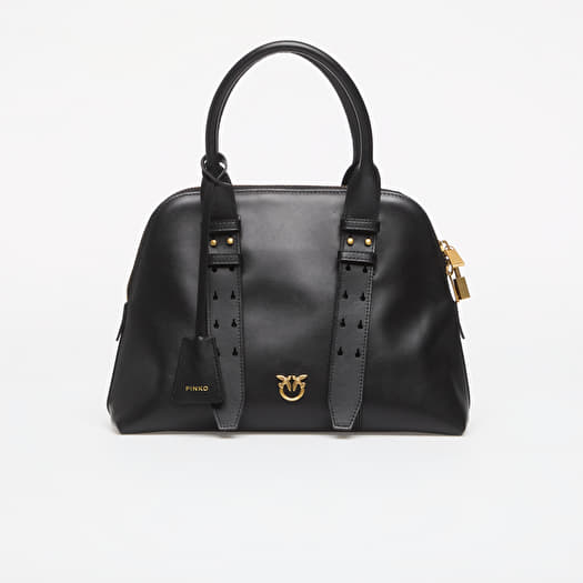 Pinko Bowling Bag Medium Vitell Black