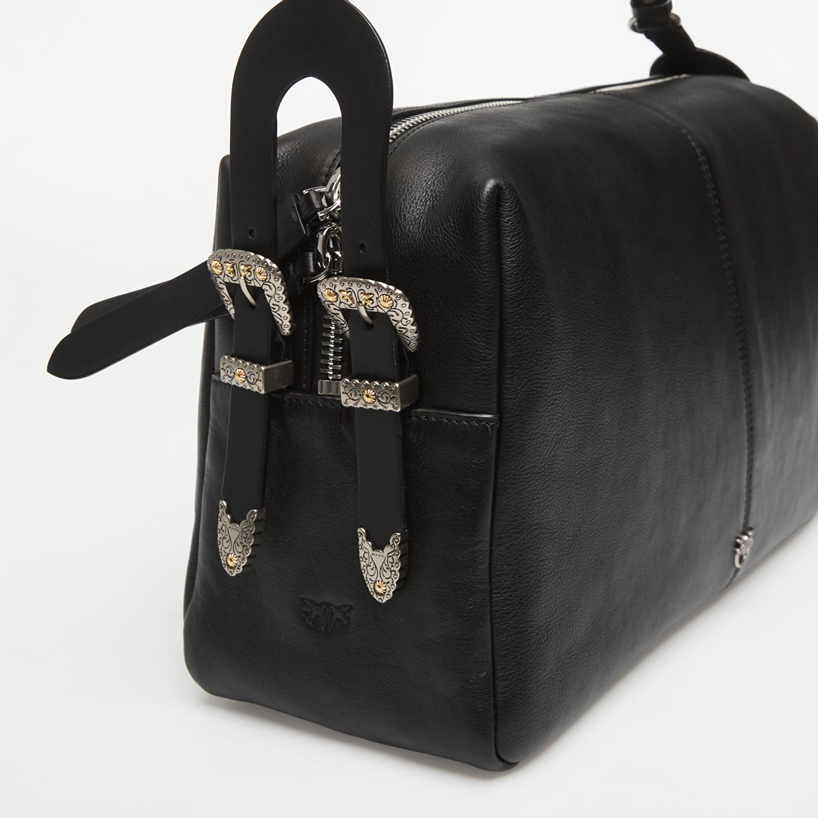 Kabelky Pinko 24 Big Vitello New Biker Black