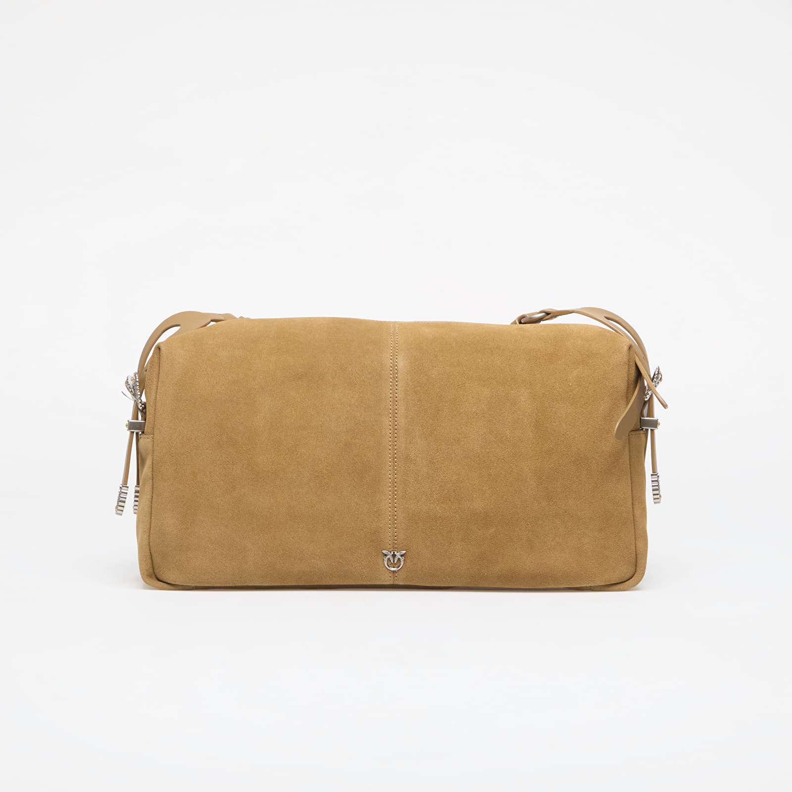 Dámské kabelky Pinko 24 Big Suede Verde Canguro