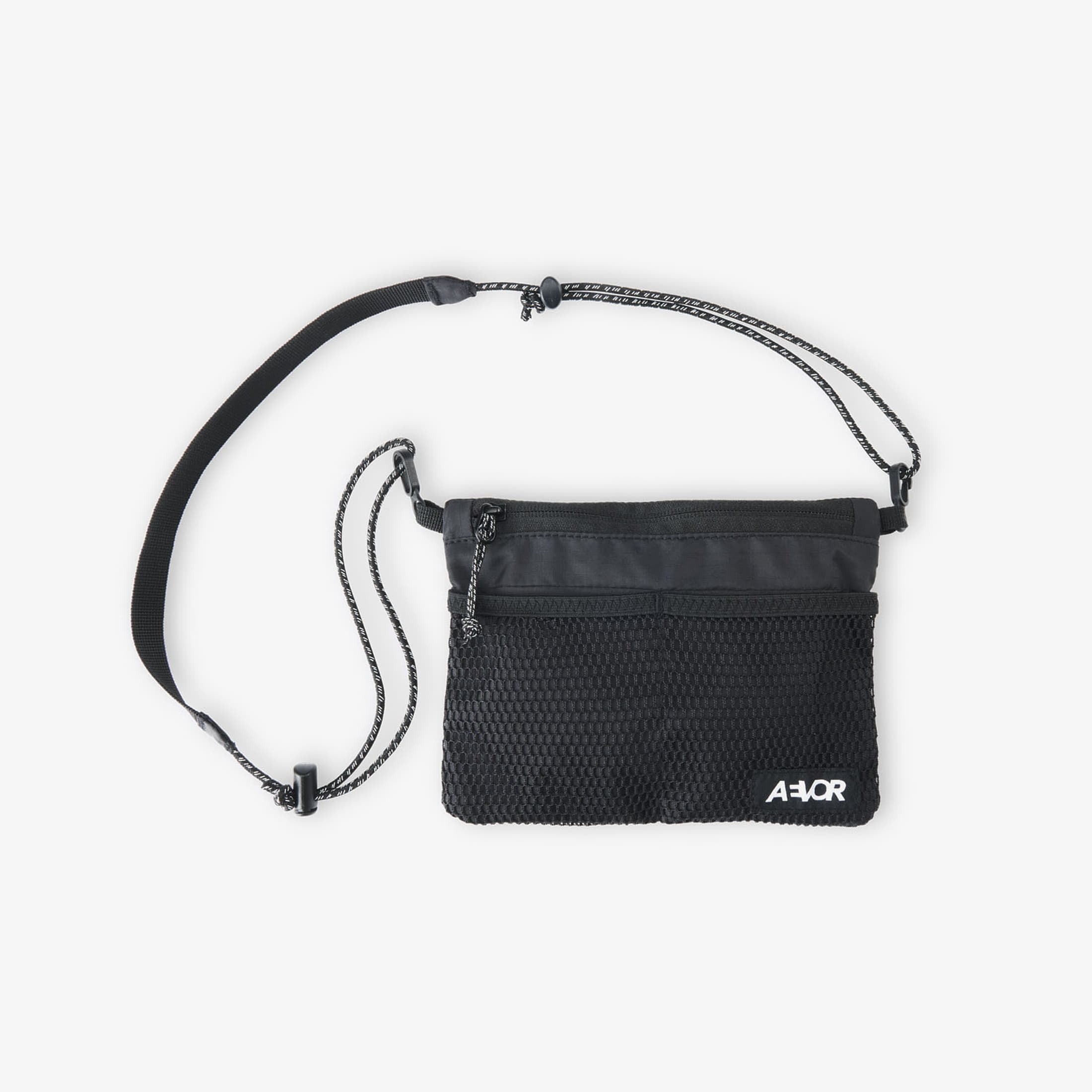 Чанта AEVOR Chest Pouch Ripstop Black 1 l